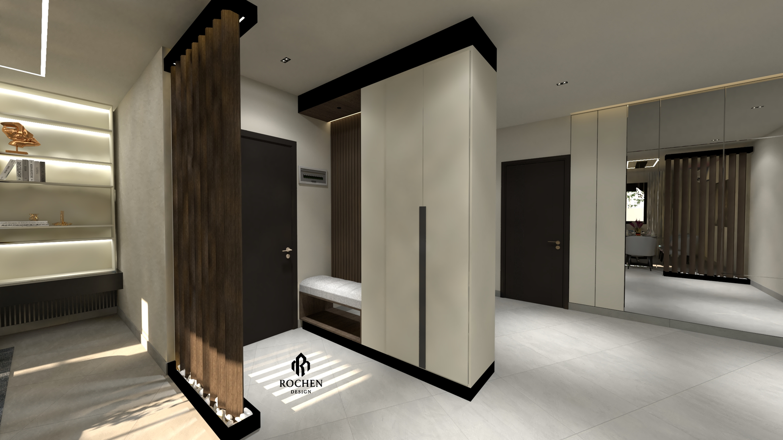 Villa Interior Excellence in El Echatt: A Symphony of Form and Light - Image 3