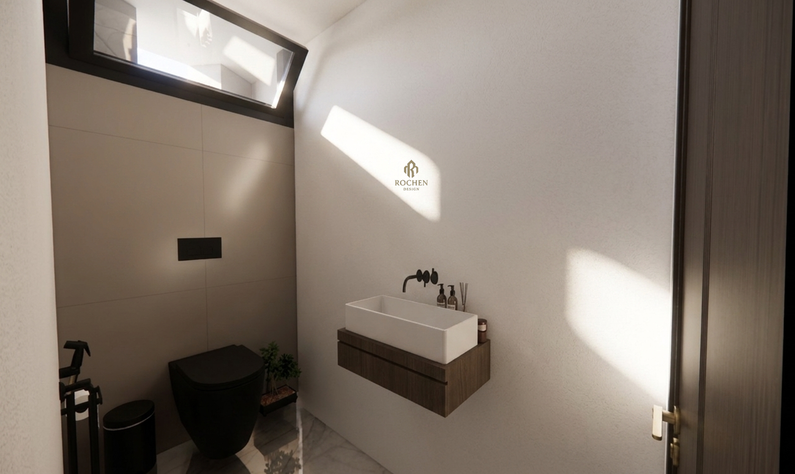 Sophisticated Modern F3 Apartment Interior Design - Image 9