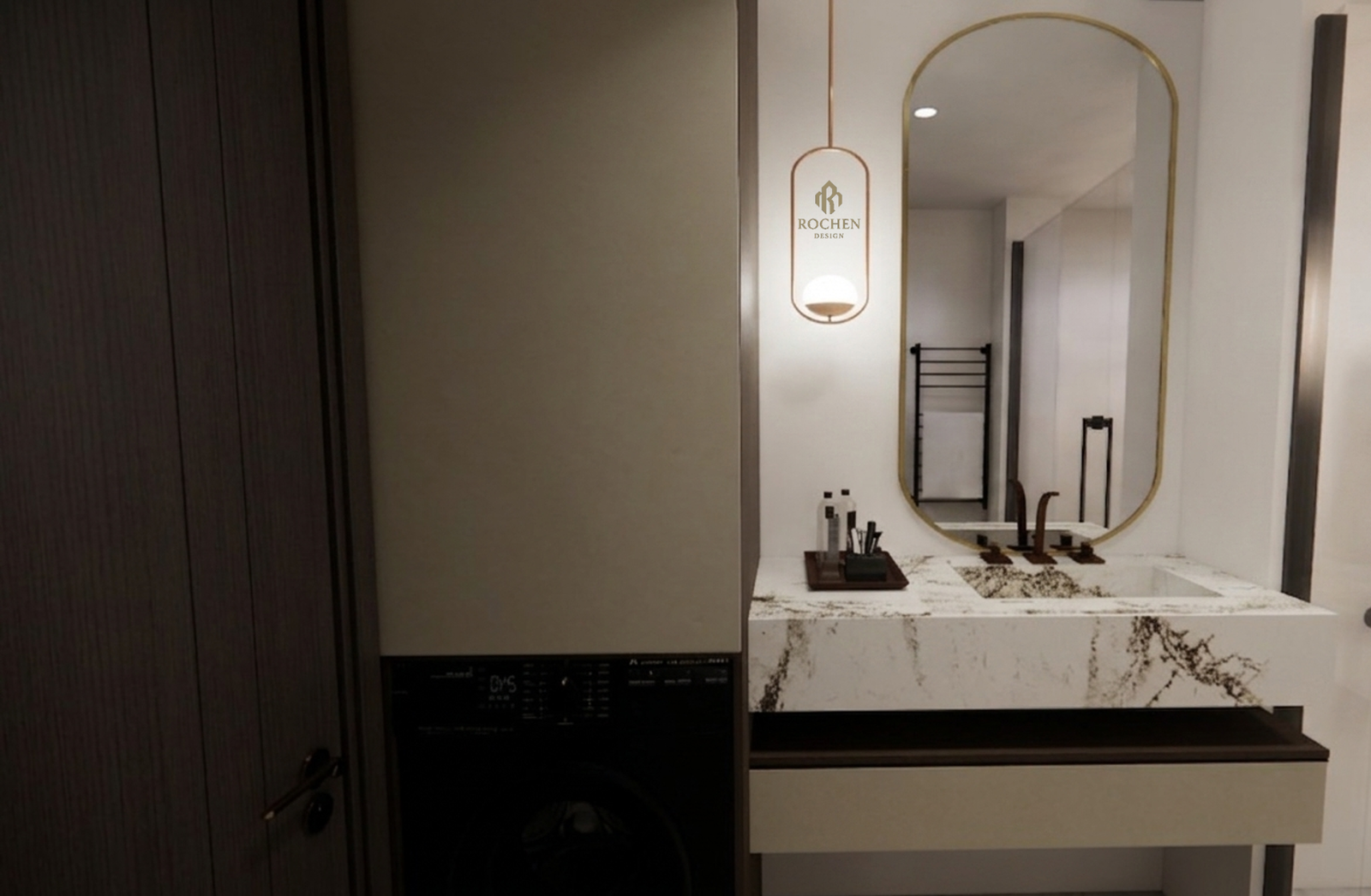 Sophisticated Modern F3 Apartment Interior Design - Image 11