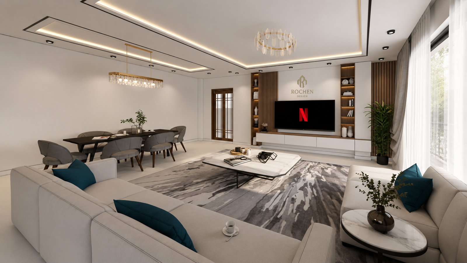 Living & Dining Interior Design - Image 2